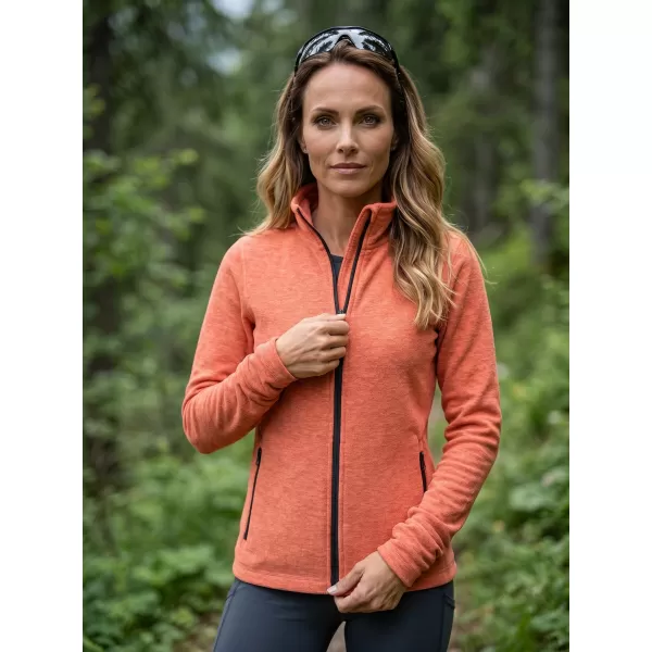  Dámská micro fleece mikina MALFINI FACTOR 853 SUNSET MELÍR 