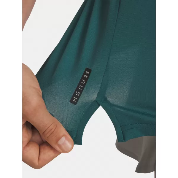  Pánské triko UNDER ARMOUR VANISH ENERGY SS 1383973-338 ZELENÁ 