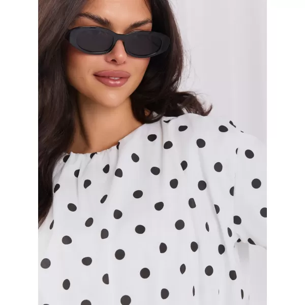  Dámská halenka ITALY MODA MI-BZ-3471.74 WHITE 