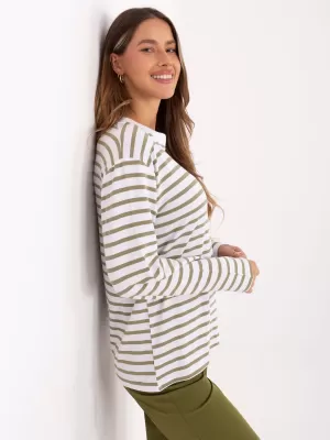 Dámská halenka RELEVANCE RV-BZ-A895.24 OLIVE
