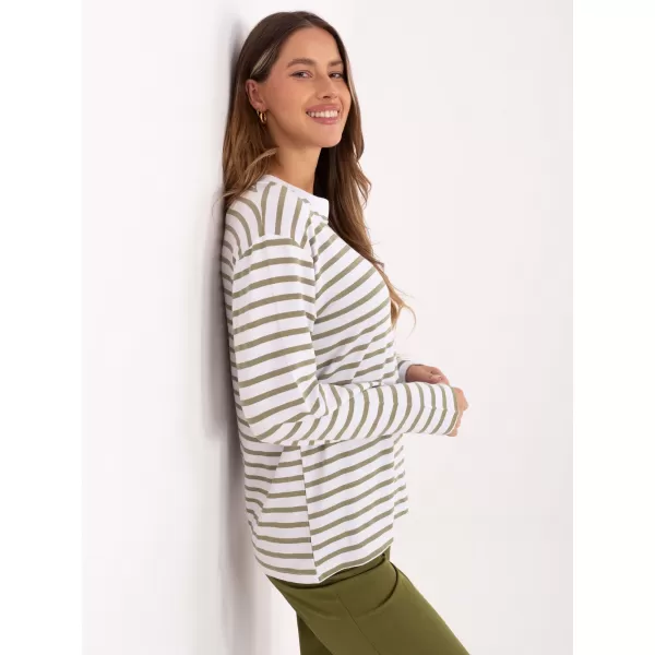  Dámská halenka RELEVANCE RV-BZ-A895.24 OLIVE 