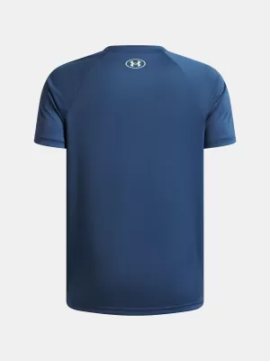 Chlapecké triko UNDER ARMOUR B TECH GRAPHIC SS 6009615-498 MODRÁ