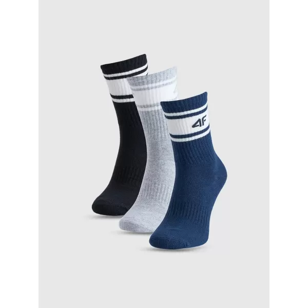  Pánské ponožky 4F 4FWSS26USOCM584 MULTICOLOUR 1 