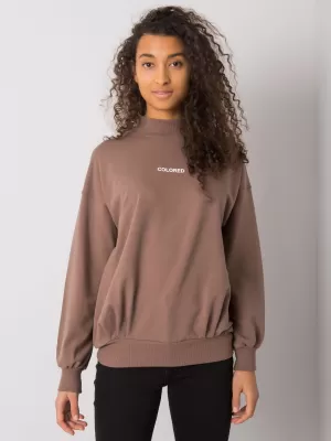 Dámská mikina RUE PARIS RV-BL-7323.00X BROWN