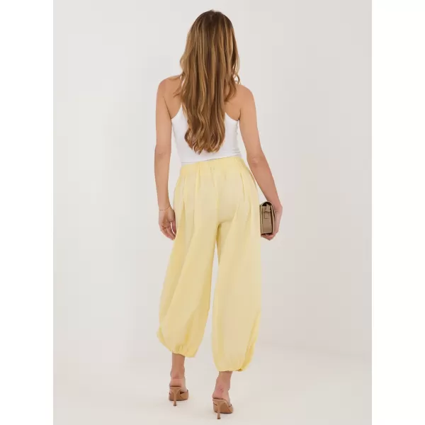  Dámské kalhoty RUE PARIS IT-SP-FL10309.70 BRIGHT YELLOW 