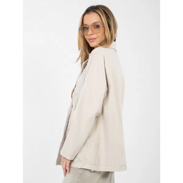  Dámská bunda RUE PARIS IT-MA-FL9992.97 BEIGE 