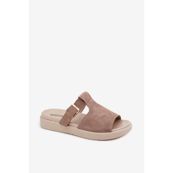  Dámské pantofle BOTO 26SD18-51 BEIGE 