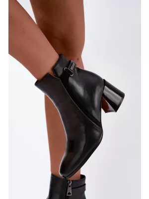Dámské kotníkové boty VINCEZA 58660 BLACK