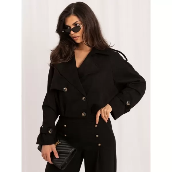  Dámská bunda ITALY MODA MI-KR-4382.65 BLACK 