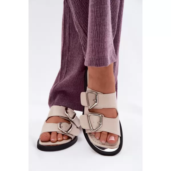  Dámské pantofle VINCEZA 62304 BEIGE 