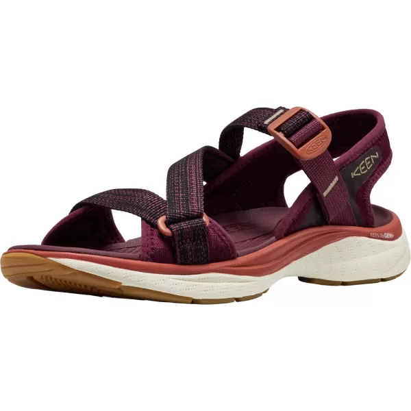  Dámské sandály KEEN LEIKI OT SANDAL FIG/BURNT BRICK 