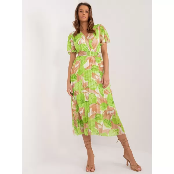  Dámské šaty ITALY MODA DHJ-SK-11331-2.32 BRIGHT GREEN 