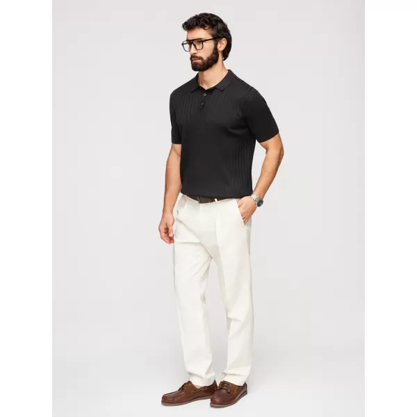  Pánské polo tričko OMBRE OM-POSS-0180 BLACK 