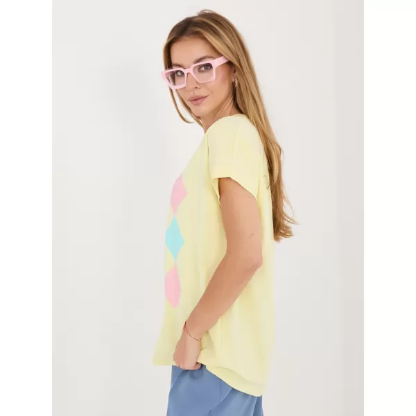  Dámské triko RELEVANCE RV-BZ-A1247.99 BRIGHT YELLOW 