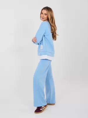 Dámský komplet RUE PARIS IT-KMPL-22230.18 LIGHT BLUE