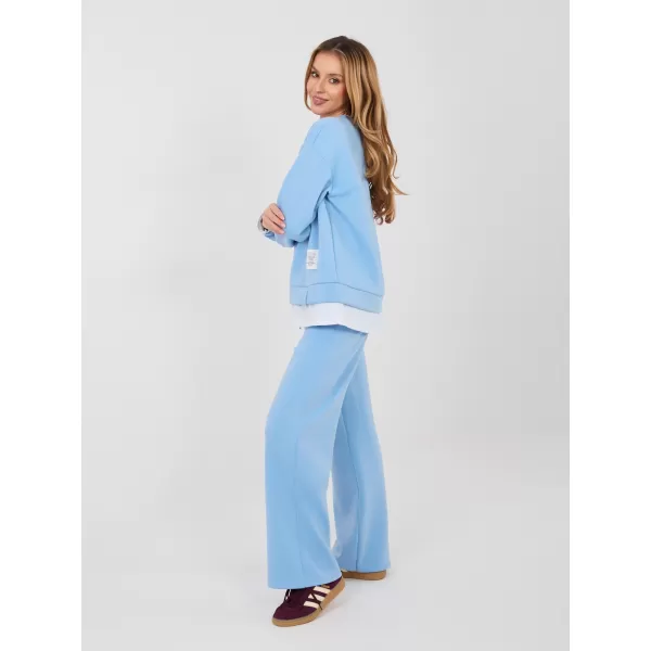  Dámský komplet RUE PARIS IT-KMPL-22230.18 LIGHT BLUE 
