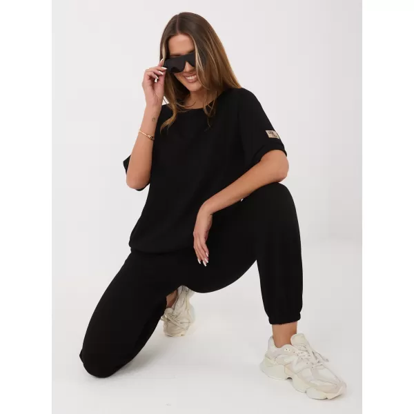  Dámský komplet RUE PARIS RV-KMPL-A1290.94 BLACK 