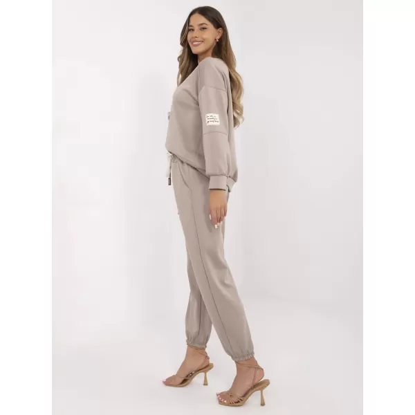  Dámský set ITALY MODA MI-KMPL-M5879.86 DARK BEIGE 