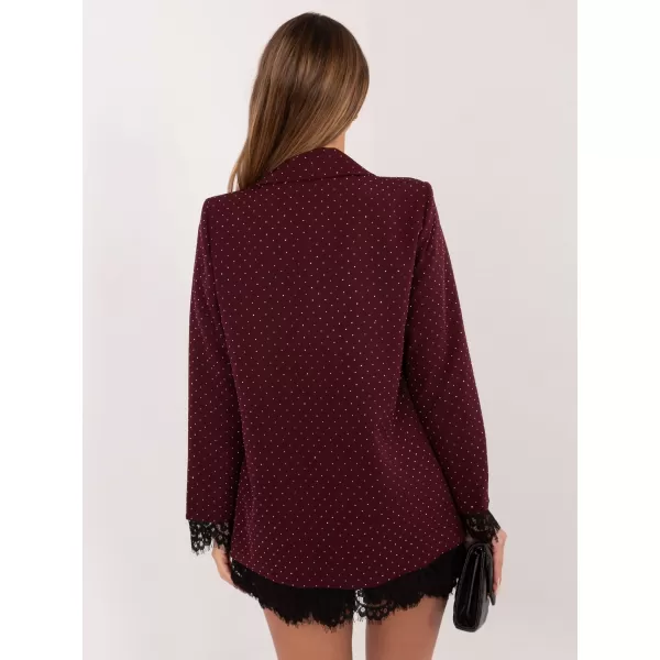  Dámská bunda ITALY MODA IT-MA-FL9916-1.07P BURGUNDY 