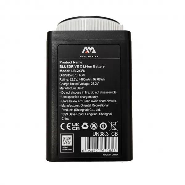  Battery pack AQUA MARINA Li-ion pro BlueDrive X 
