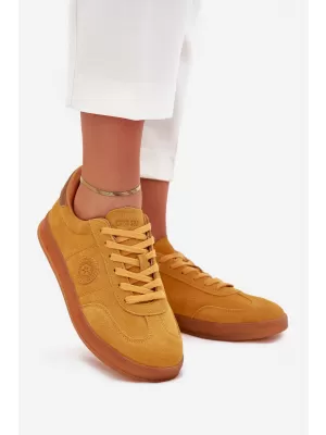 Dámské tenisky BIG STAR SHOES RR274846 YELLOW/GOLD