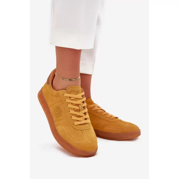  Dámské tenisky BIG STAR SHOES RR274846 YELLOW/GOLD 