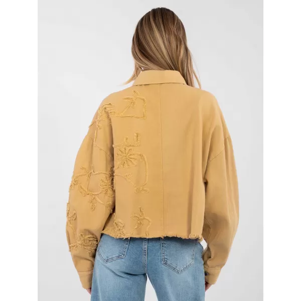  Dámská bunda RUE PARIS IT-KR-FL9993.77 CAMEL 
