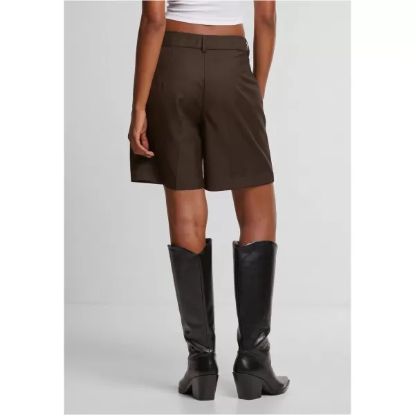  Dámské bermudy URBAN CLASSICS TB7196-00075 BROWN 