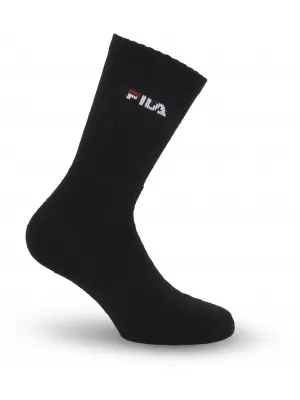 Ponožky FILA F9575 SOCKS 3-PACK ČERNÁ