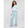 Dámské tepláky RUE PARIS RV-DR-A1062.08 LIGHT BLUE