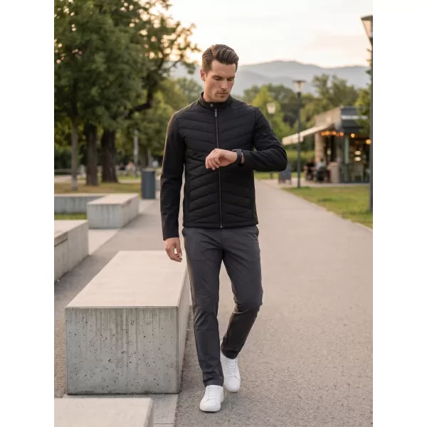  Pánská hybridní bunda MALFINI PREMIUM CROSS 555 ČERNÁ 