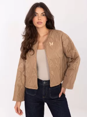 Dámská bunda RUE PARIS IT-KR-FL8357.82 CAMEL