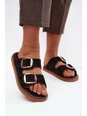 Dámské pantofle BOTO 1523 BLACK