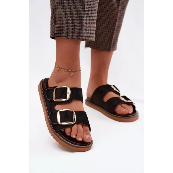  Dámské pantofle BOTO 1523 BLACK 