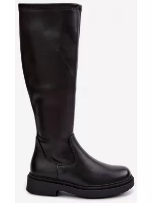 Dámské kozačky SERGIO LEONE KZ-02 BLACK
