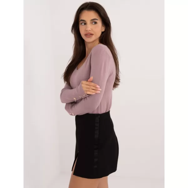  Dámský svetr WOOL FASHION ITALIA AT-SW-2334.49 VIOLET 