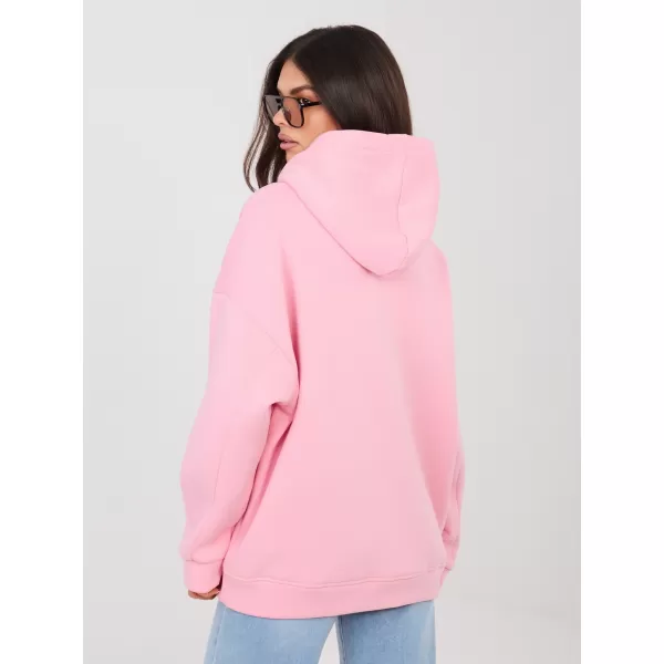  Dámská mikina RUE PARIS RV-BL-A1037.06 BRIGHT PINK 