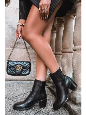 Dámské kozačky VINCEZA 58655 BLACK