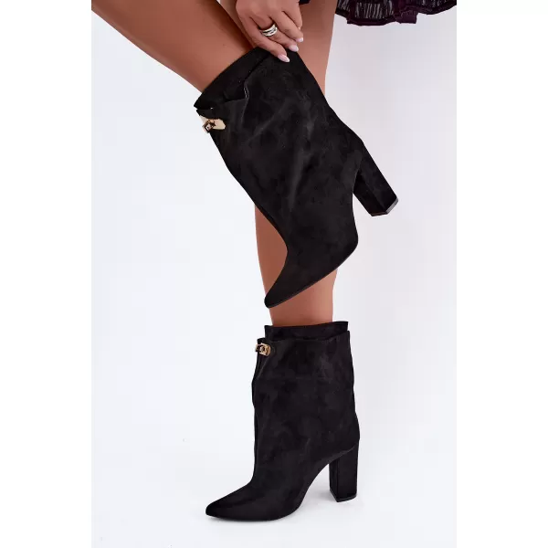  Dámské kotníkové boty BOTO 2911A BLACK 