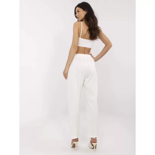  Dámské kalhoty ITALY MODA DHJ-SP-20523.66P ECRU 