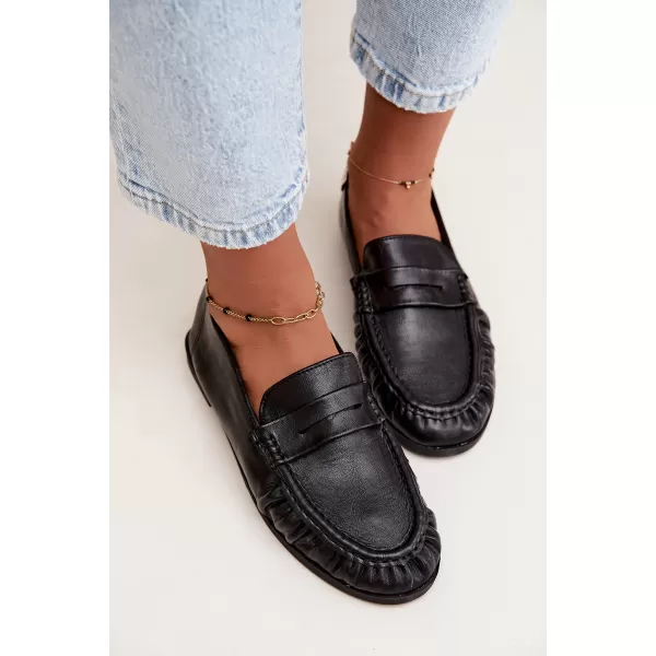  Dámské mokasíny BOTO 9882 BLACK 
