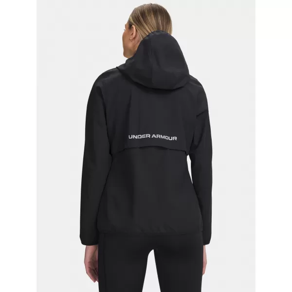  Dámská bunda UNDER ARMOUR UA VELOCITI STORM JACKET 6009542-001 ČERNÁ 