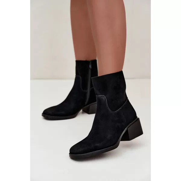  Dámské kotníkové boty BOTO 9624 BLACK 