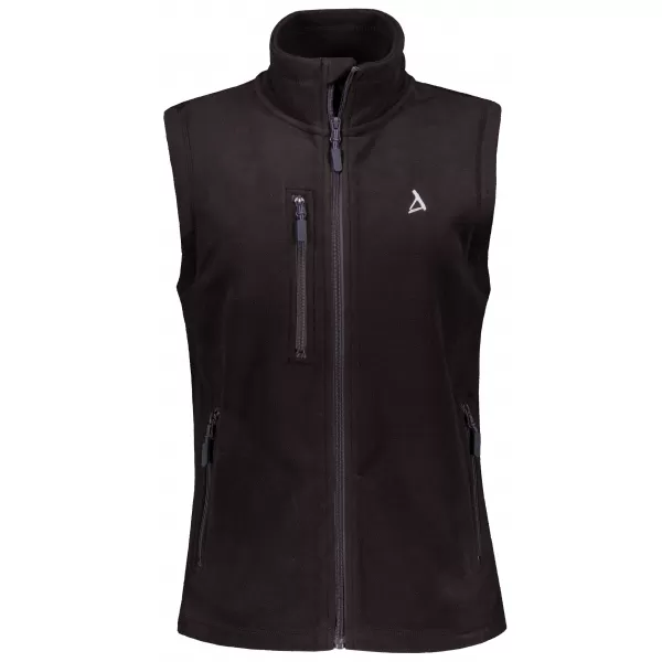 Dámská fleece vesta ALTISPORT ALW002525 ČERNÁ 