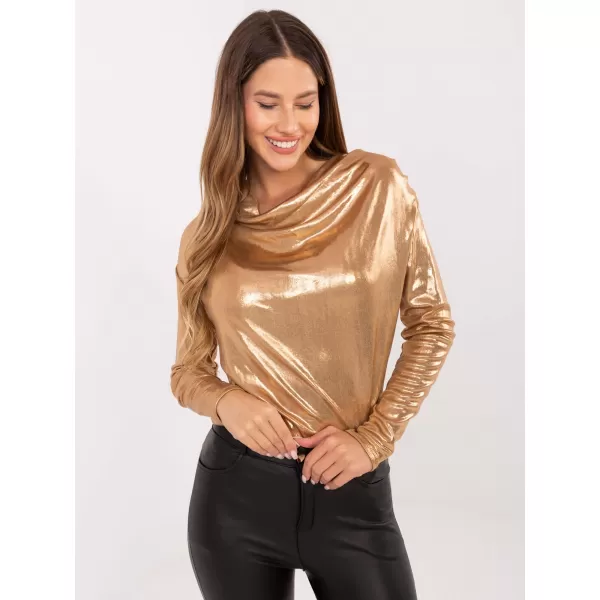  Dámská halenka ITALY MODA DHJ-BZ-15268.30 CAMEL 