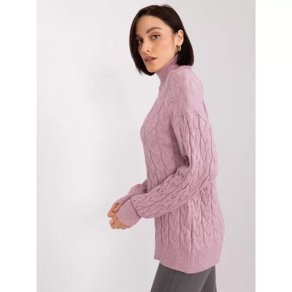  Dámský svetr WOOL FASHION ITALIA AT-SW-2348.07 BRIGHT PURPLE 