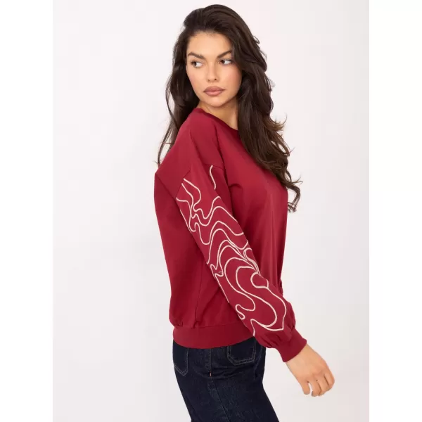  Dámská halenka RELEVANCE RV-BZ-A176.56 BURGUNDY 