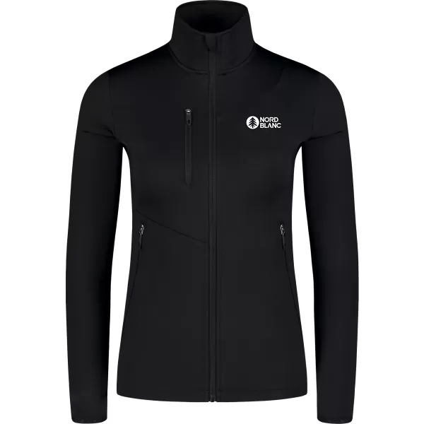  Dámská powerfleece mikina NORDBLANC CRISP NBSFL8338 ČERNÁ 