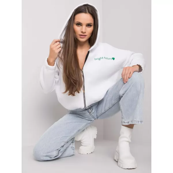  Dámská mikina RUE PARIS RV-BL-7366.31 WHITE 