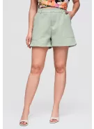 Dámské kraťasy OMBRE OW-ST-E0009 LIGHT GREEN